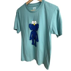 KAWS x Uniqlo Blue BFF Tee - Size S - New